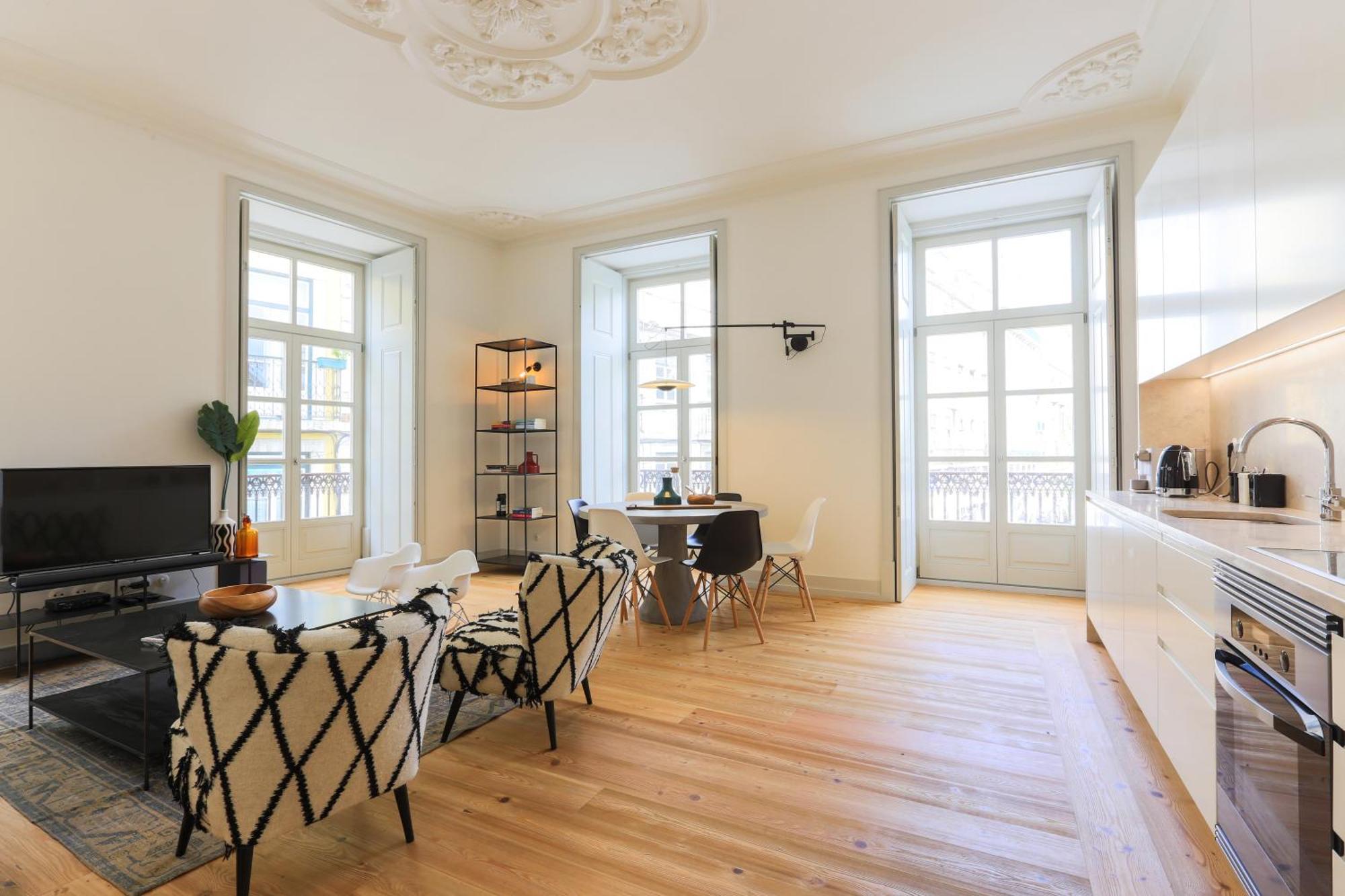 Bacalhoeiros 99 - Beautiful And Bright Apartment @ Baixa, Chiado Lisbon Luaran gambar
